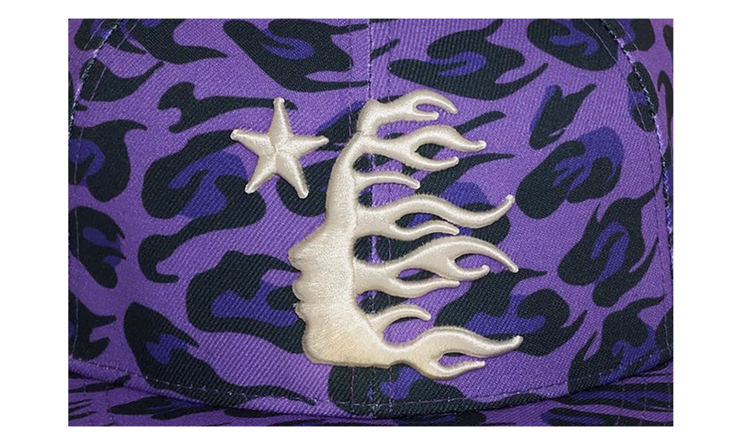 Cheetah Print Snapback "Purple" HSR250