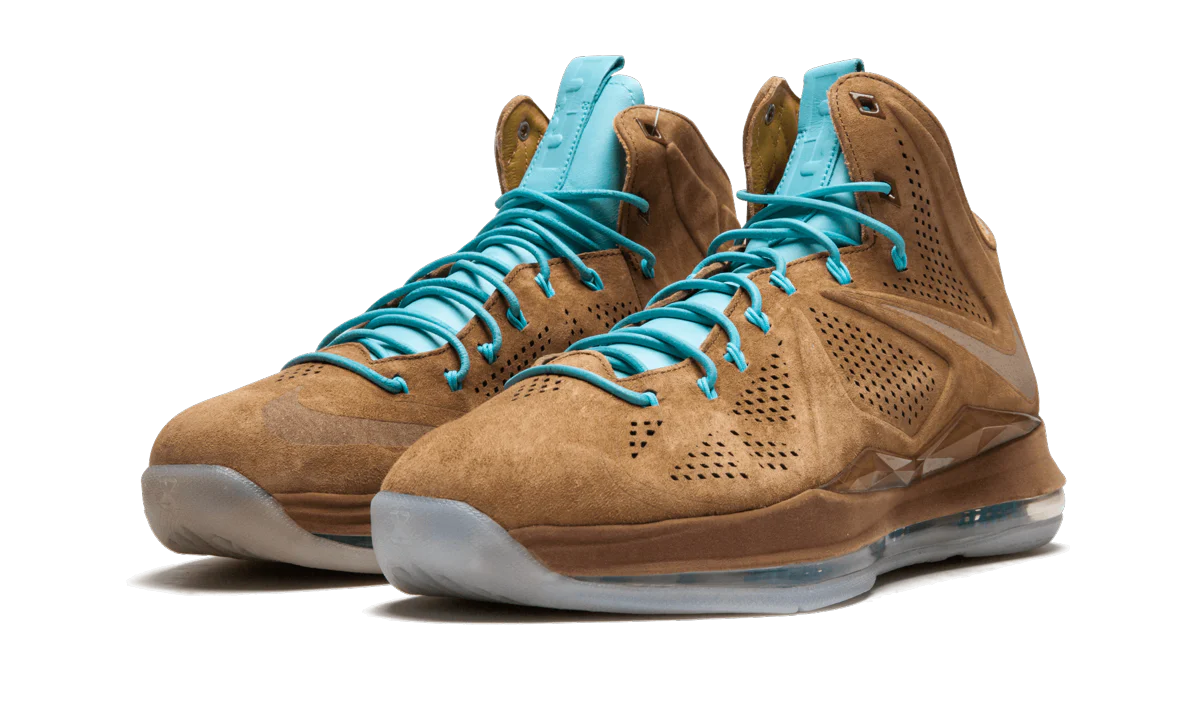 Lebron 10 EXT QS "Brown Suede" 607078 200