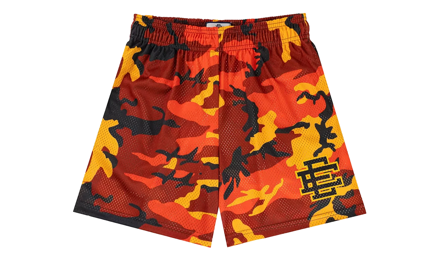 EE Basic Shorts "Orange / Black Camo" EE224