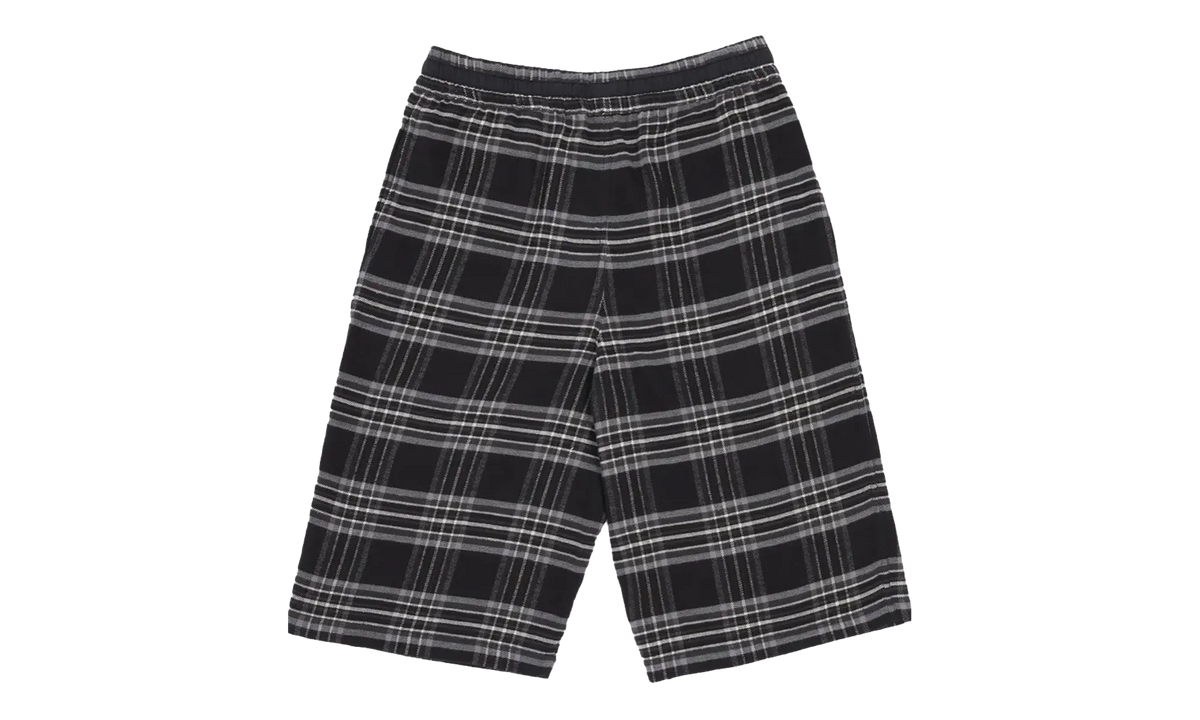 After School Flannel Shorts Cross Patch "Black" CHRM1087