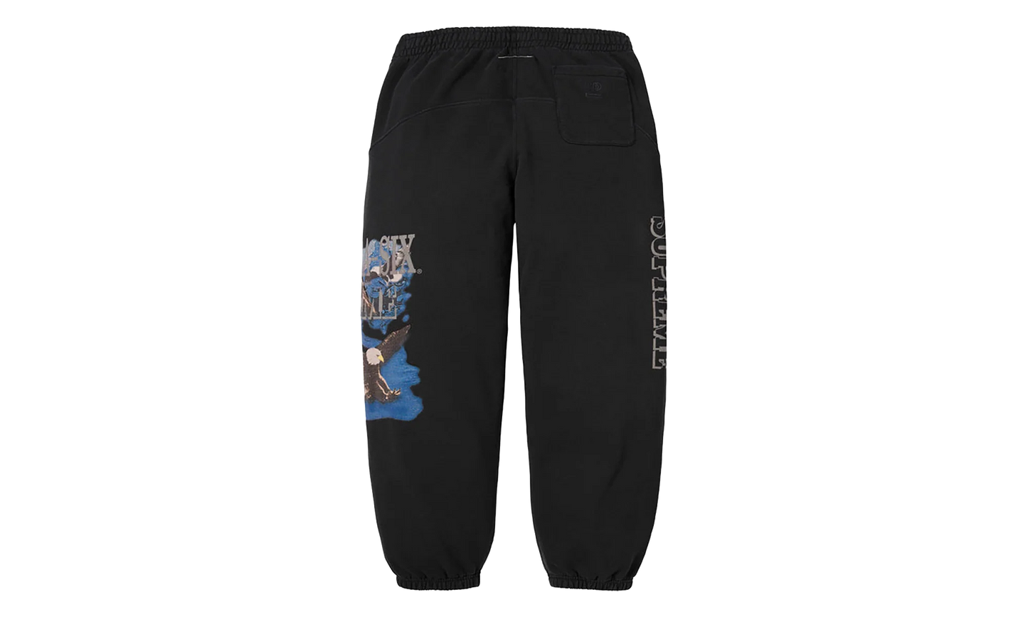 MM6 Maison Margiela Eagle Sweatpant "SS26 - Black" SU27198