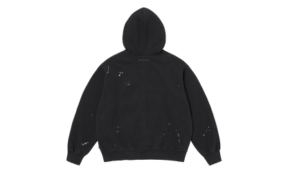 MM6 Maison Margiela Box Logo Zip Up Sweatshirt "SS26 - Black" SU27169