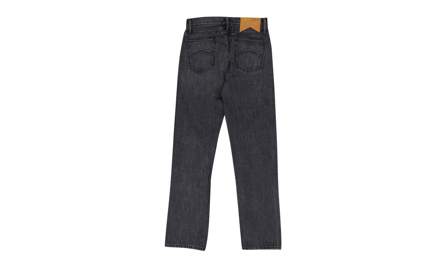 Classic Denim Straight-Fit Jeans "Black" RHD-MJNS-0032