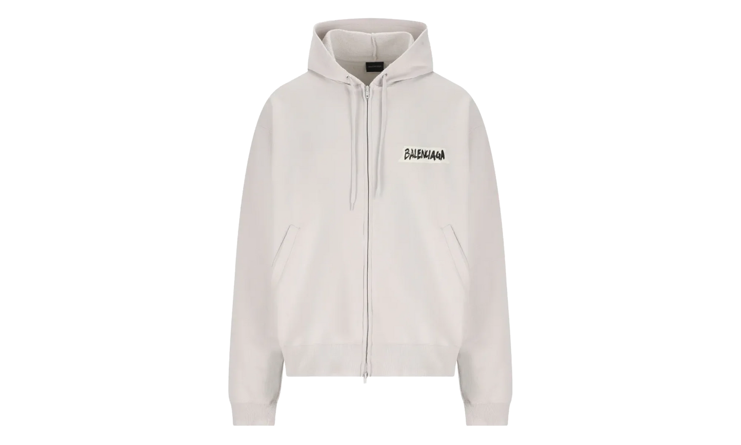 Over Zip-Up Hoodie "Dirty White" 850338 TTVL7 9012