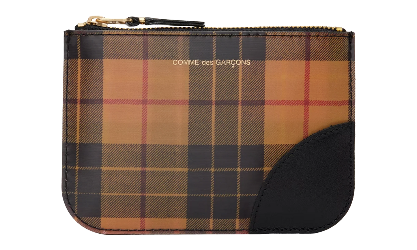 Lenticular Tartan Group Wallet "Yellow / Green" 8100LTYG