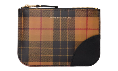 Lenticular Tartan Group Wallet "Yellow / Green" 8100LTYG