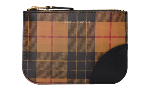 Lenticular Tartan Group Wallet "Yellow / Green" 8100LTYG