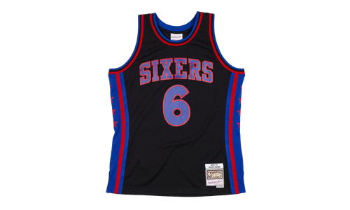 NBA Julius Erving Reload Swingman Jersey "1976 Philadelphia 76ers - Black" SMJYCP19300 P76BLCK76JER