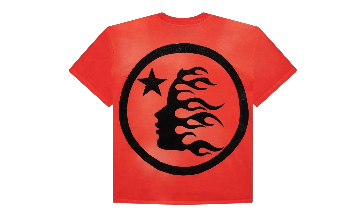 SPORTS LOGO T-SHIRT "Red" HSR249