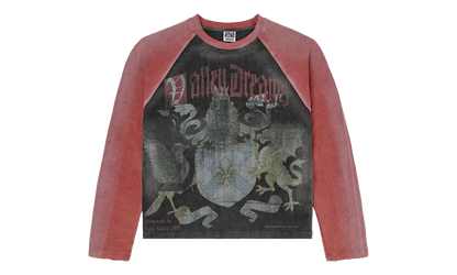 CREST THERMAL SWEATSHIRT "Red / Black" VAL106