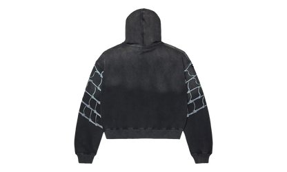 Big Widow Zip Up Hoodie "Black" VAL135