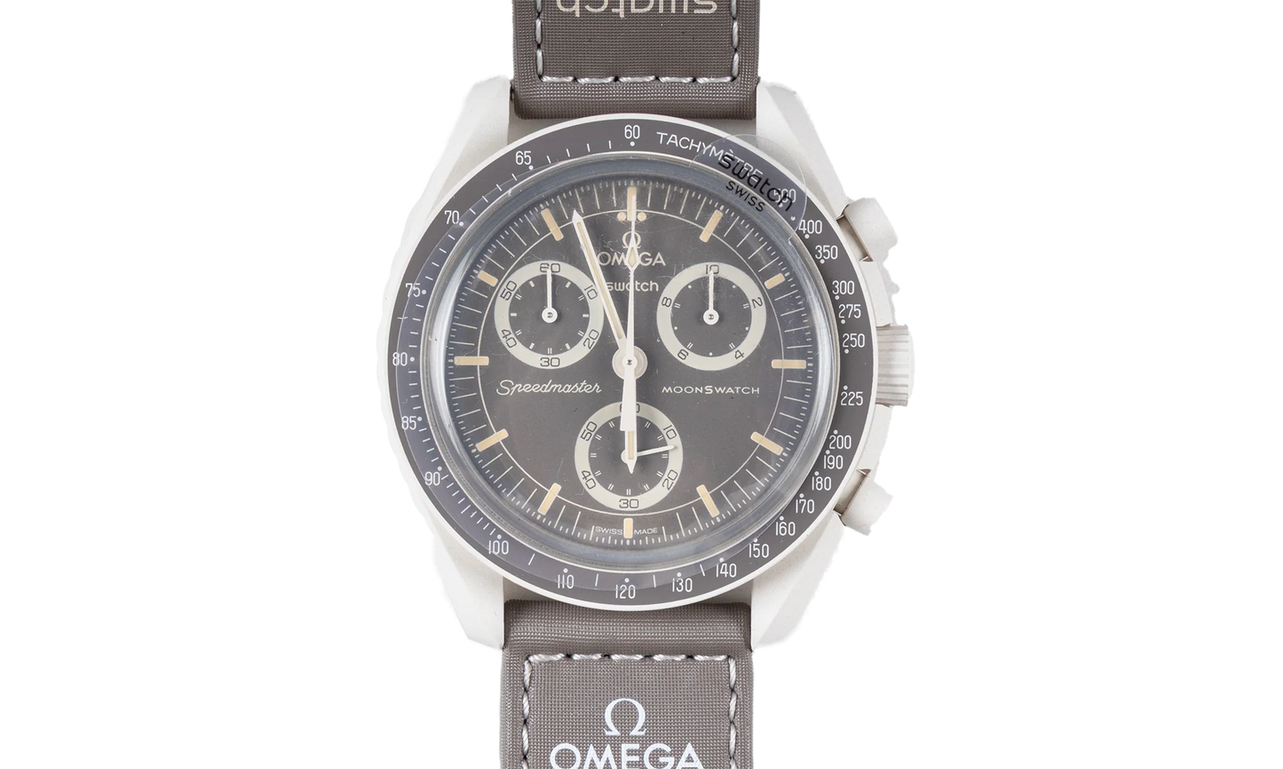 Swatch x Omega Bioceramic Moonswatch "Mission On Earth Desert" SO33T103