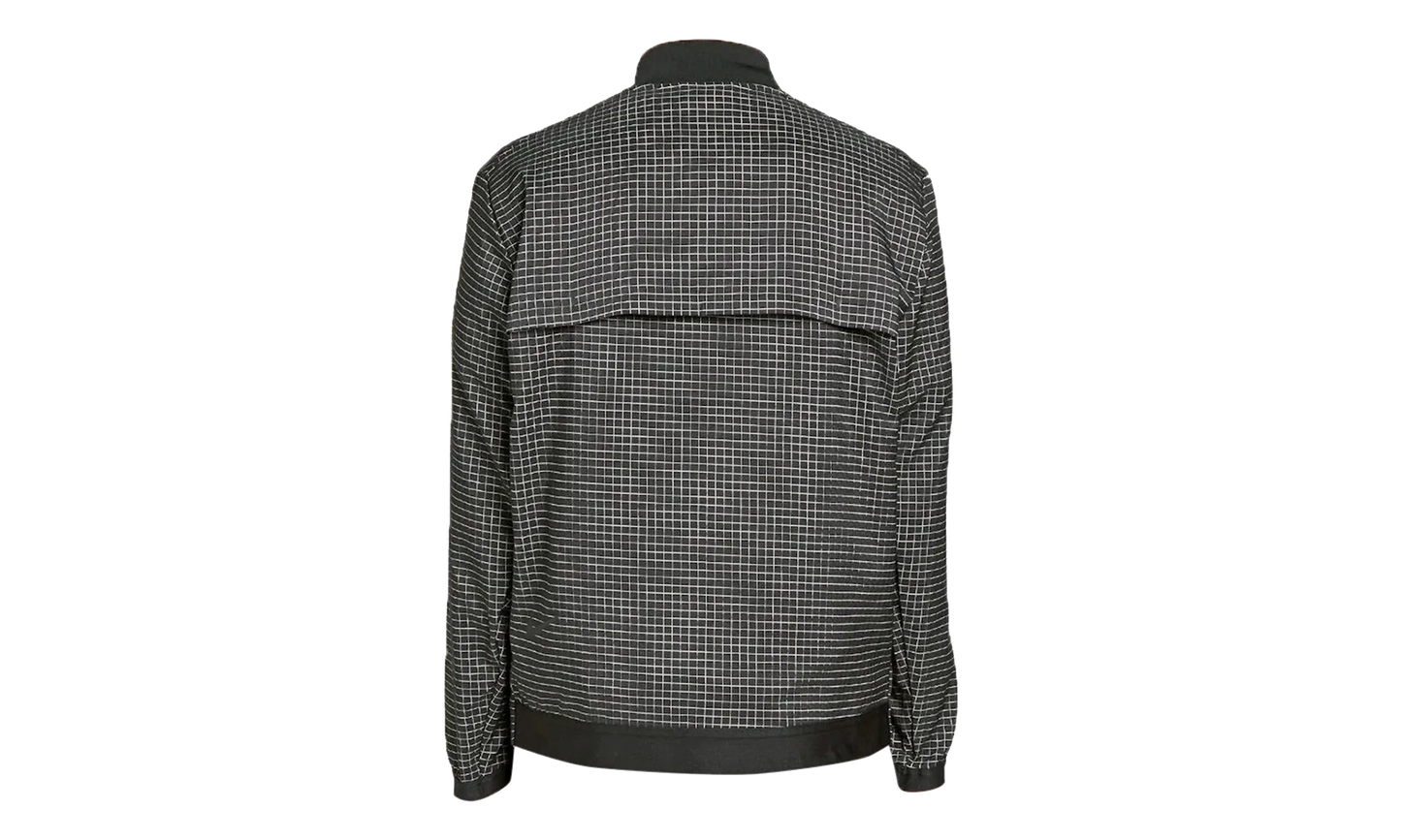 Tech Pack Grid Bomber Jacket "Black / Summit White" AR1578 010