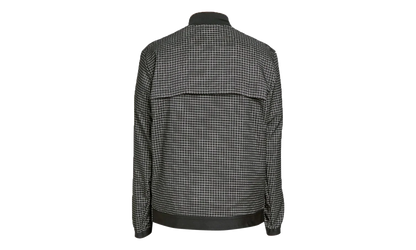 Tech Pack Grid Bomber Jacket "Black / Summit White" AR1578 010