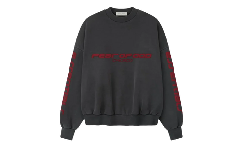 Chicago Heavy Fleece Cropped Sweatshirt "Iron Grey" 192HO256892F