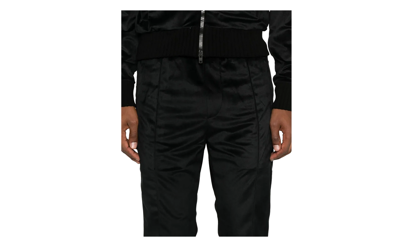 Velvet Flare Track Pants "Black" AMPATP1023 001