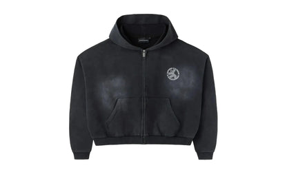 Eclair Zip Up Hoodie "Black" V17Z43LY