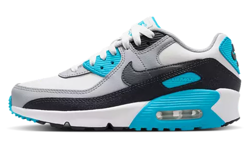 Air Max 90 LTR GS "Platinum Tint Blue Lightning" CD6864 034