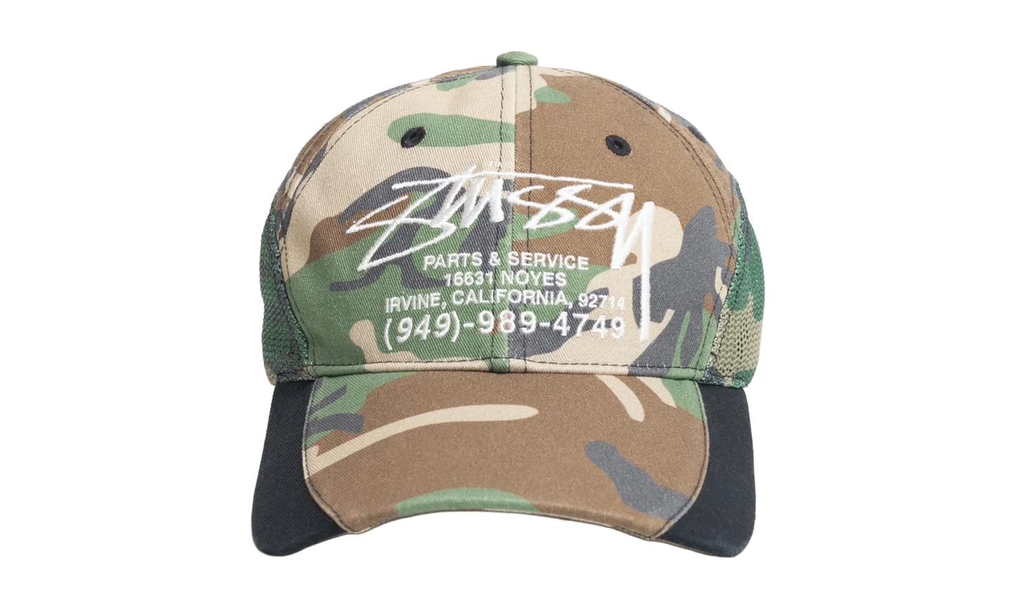 PARTS & SERVICE MESH CAP "Camo" STUS438