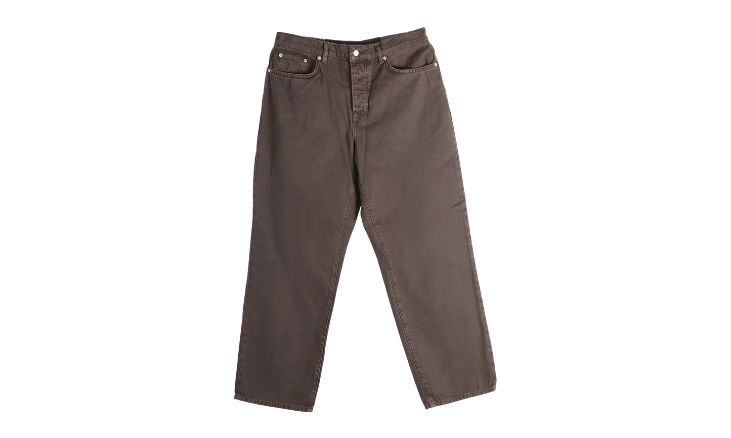 Big Ol Washed Canvas Jean "BROWN" 116618 BROW