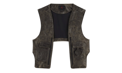 Jordan x J Balvin Leather Vest "Brown / Black" FJ6133 010