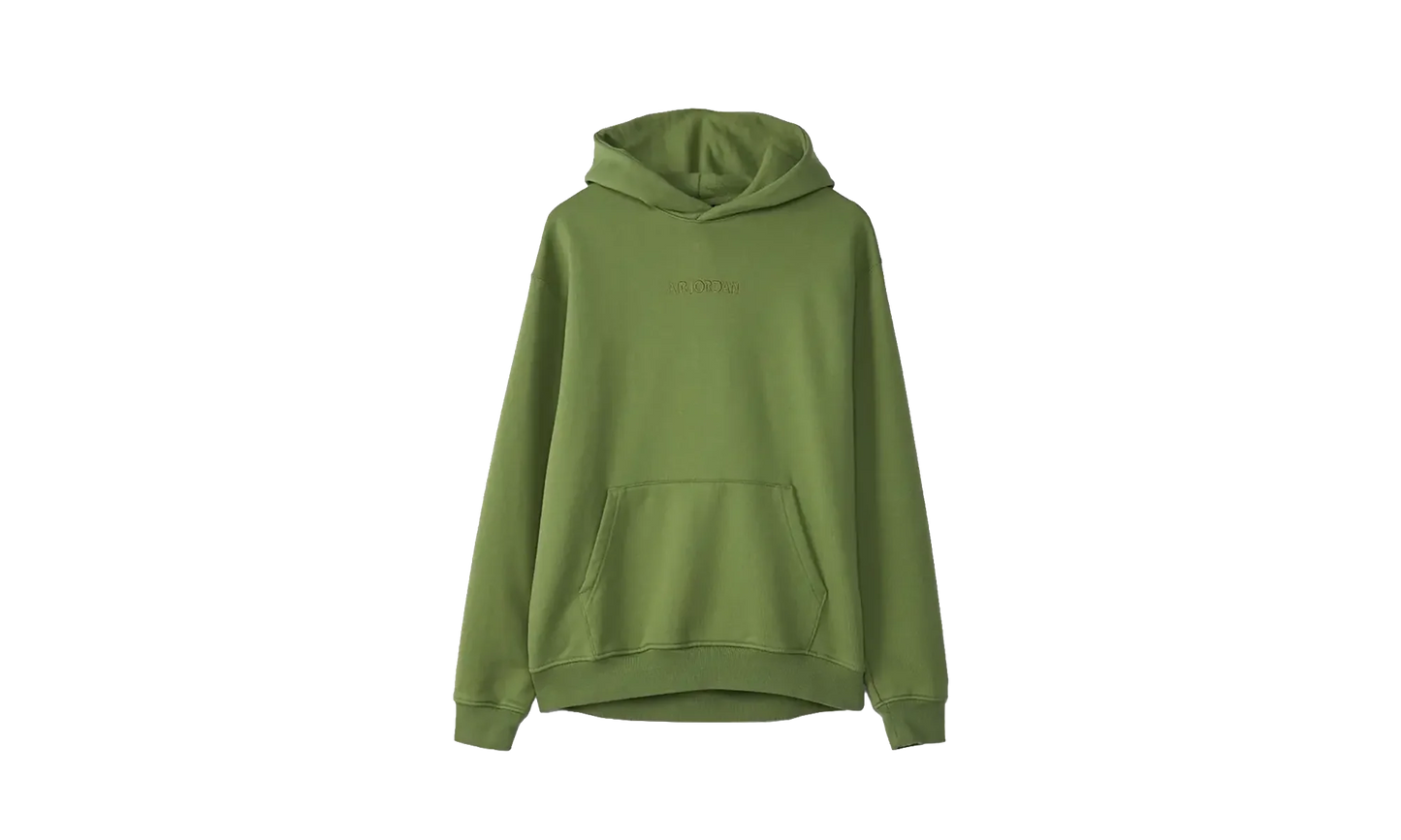 Air Jordan Wordmark Fleece Hoodie "Sky J Light Olive" FJ1966 340