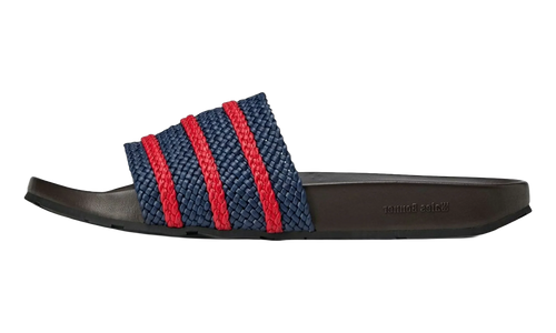 Adilette Slides "Wales Bonner Night Indigo Scarlet" KI3388