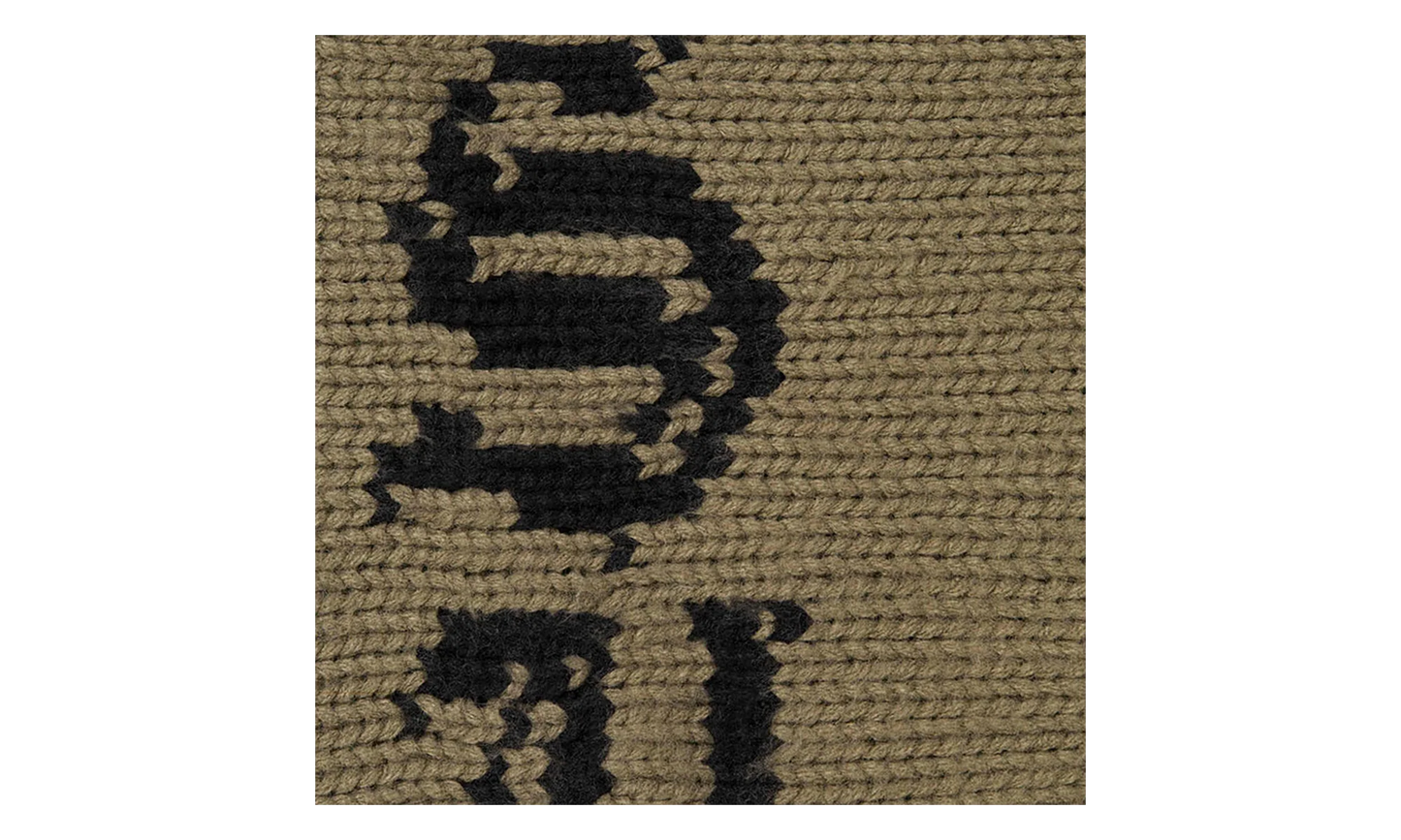 Old English Sleeves Sweater "SS26 - Olive" SU27137