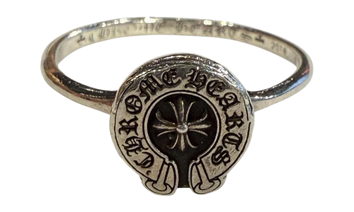 Bubblegum Horsehoe Ring "Silver" CHRM0964