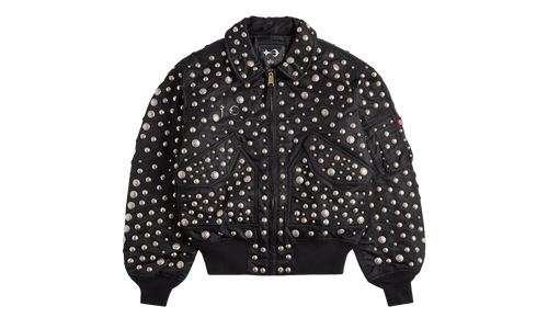Alpha CWU 45/P All Over Rivet Jacket "Black" CJT55500C1