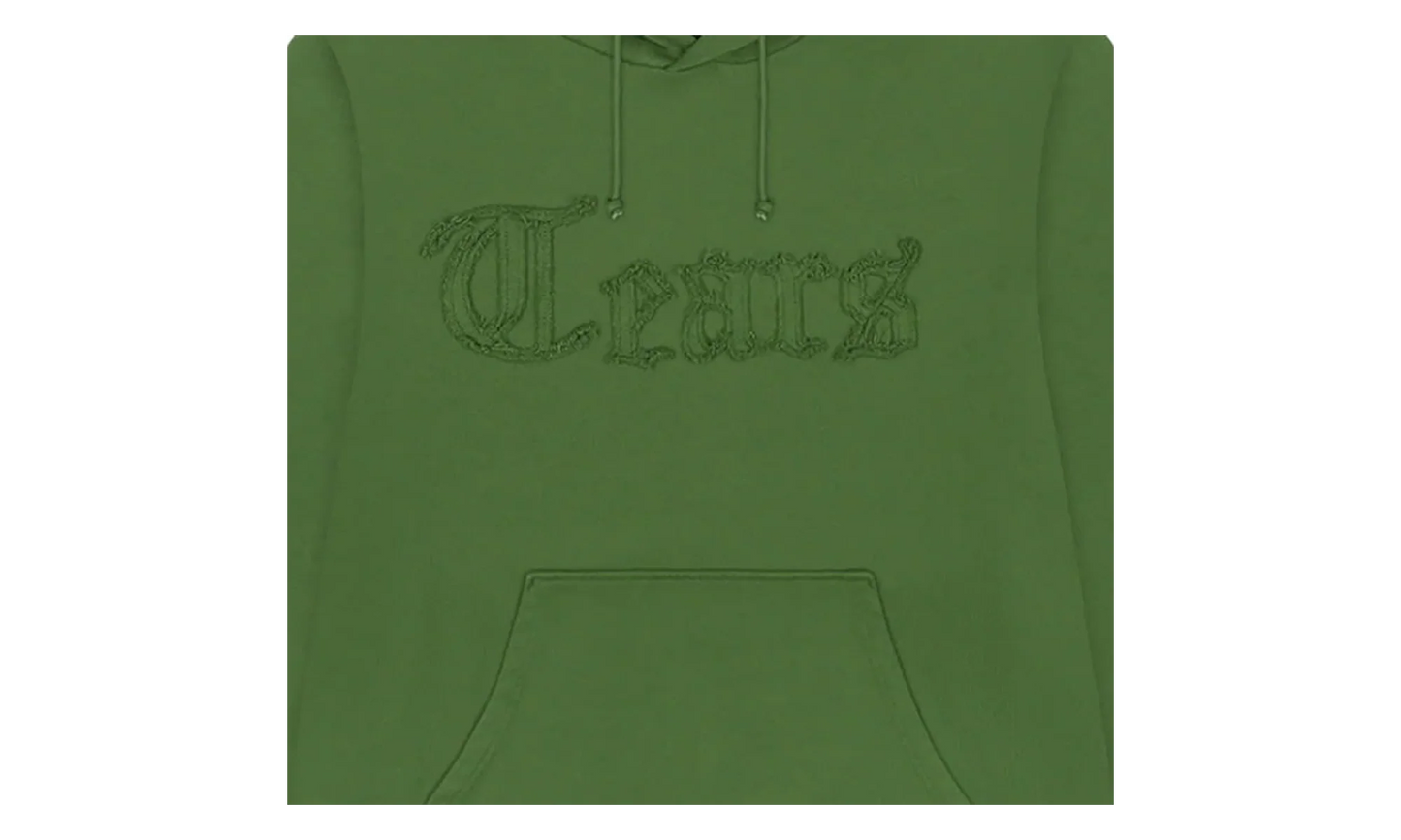 Tears Cut Out Hoodie "Cactus" DT395