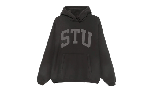 STU Applique Hoodie "BLACK" 118578 BLAC