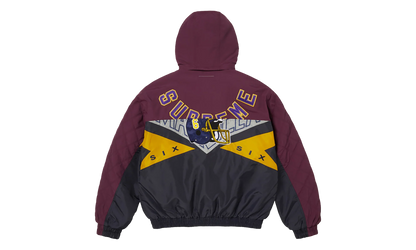 MM6 Maison Margiela Split Stadium Jacket "SS26 - Navy" SU27192