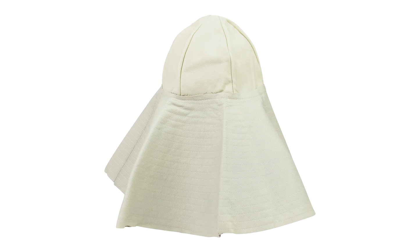 LEATHER SUNHAT BASEBALL CAP "White" 13400920001 WHIT