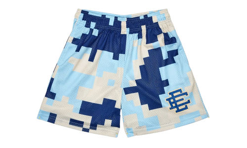 EE Basic Shorts "Digi Camo Navy Blue" EE167