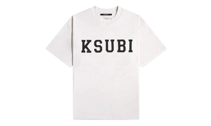 Ksubi Touchdown Ekcess SS Tee "Vintage White" MPS26TE025