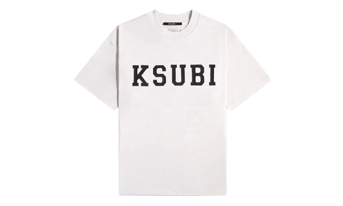 Ksubi Touchdown Ekcess SS Tee "Vintage White" MPS26TE025