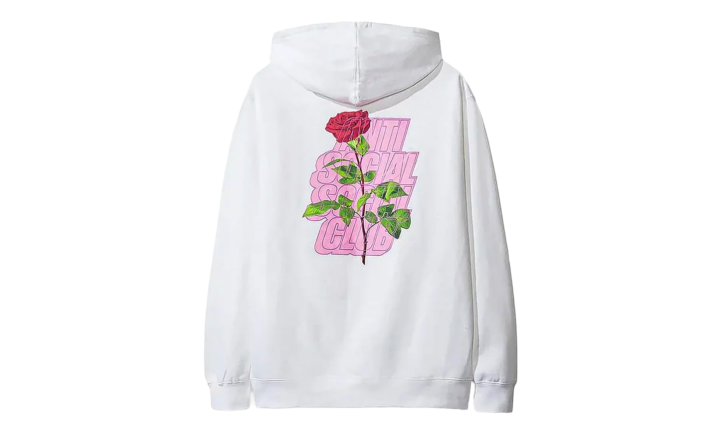 Blocked Logo Plant Me Hoodie "White" ASSC013