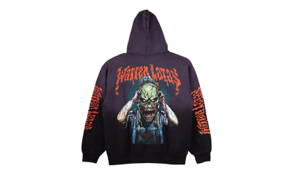 Haunted Mask Hooded Sweatshirt "Purple" 201PS0441238