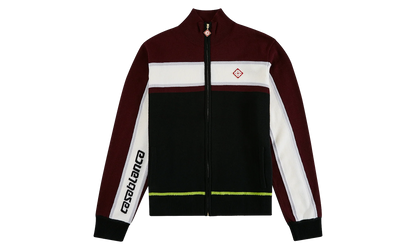 Stripe Merino Knit Track Jacket "Black" M P26 KW 1176 01