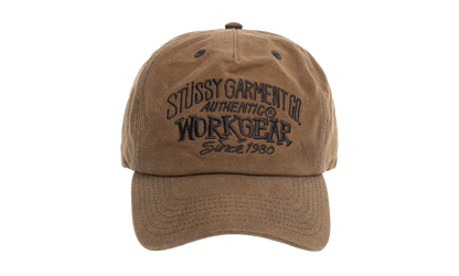 MID-DEPTH WORKGEAR WAXED SNAPBACK "Brown" STUS406