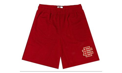 EE BAGGY SHORT "SS24 - Red/Red" EE476