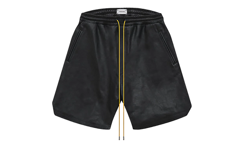 Ciesta Leather Shorts "Black" RHPS21H00000004