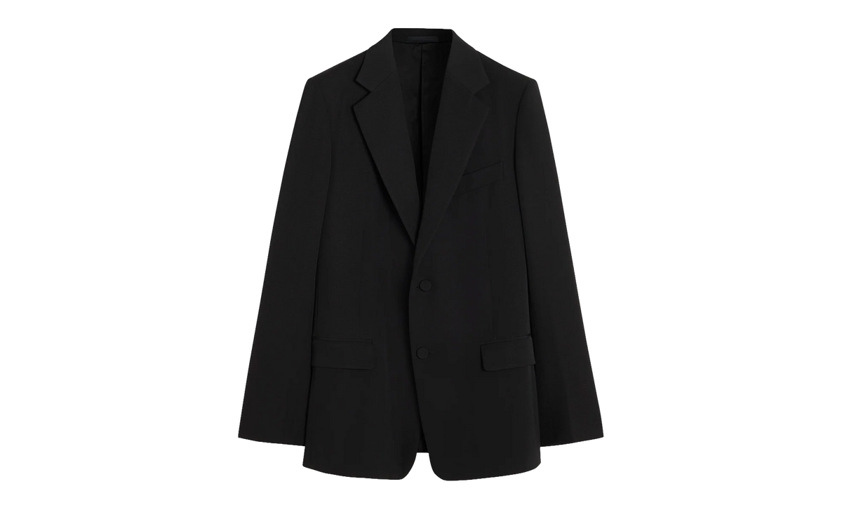 VIRGIN WOOL SINGLE-BREASTED JACKET "Black" RM JA0005 5576 P23 10