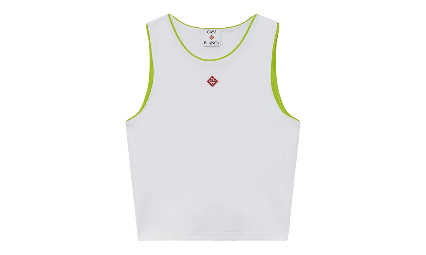 Diamond Logo Tank Top "White" WS25 JTS 011 02