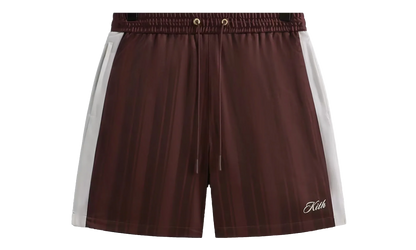 Pinstripe Tricot Active Shorts "Magma Red" KHM060697 601