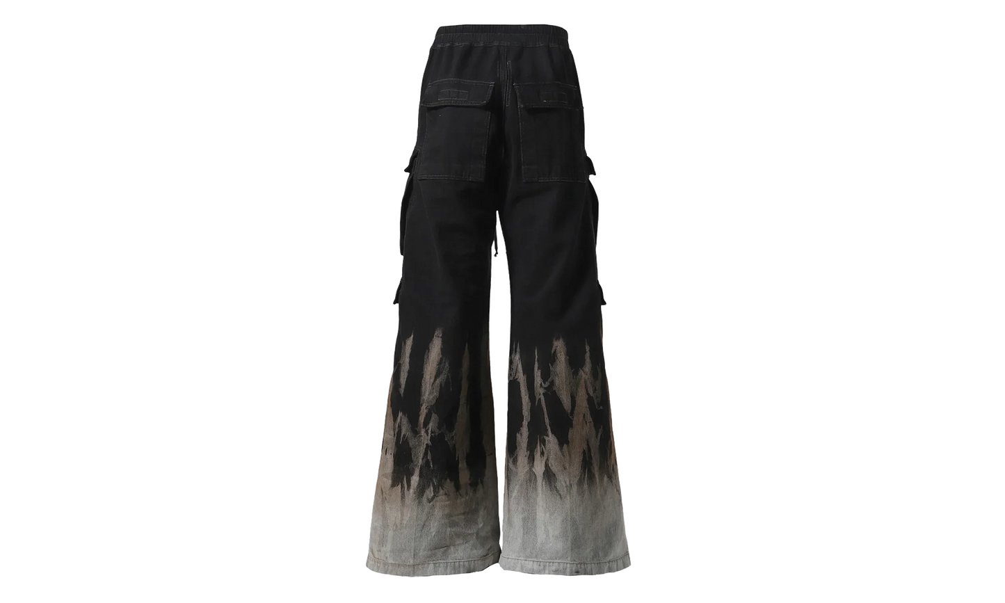 Denim Double Cargo Pants "Black / Terra" DU02D2398 BSUN 0983