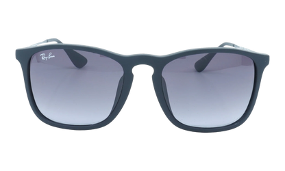 CHRIS SUNGLASSES "RUBBER BLACK" RB4187F-622-8G