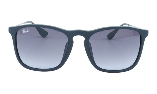 CHRIS SUNGLASSES "RUBBER BLACK" RB4187F-622-8G