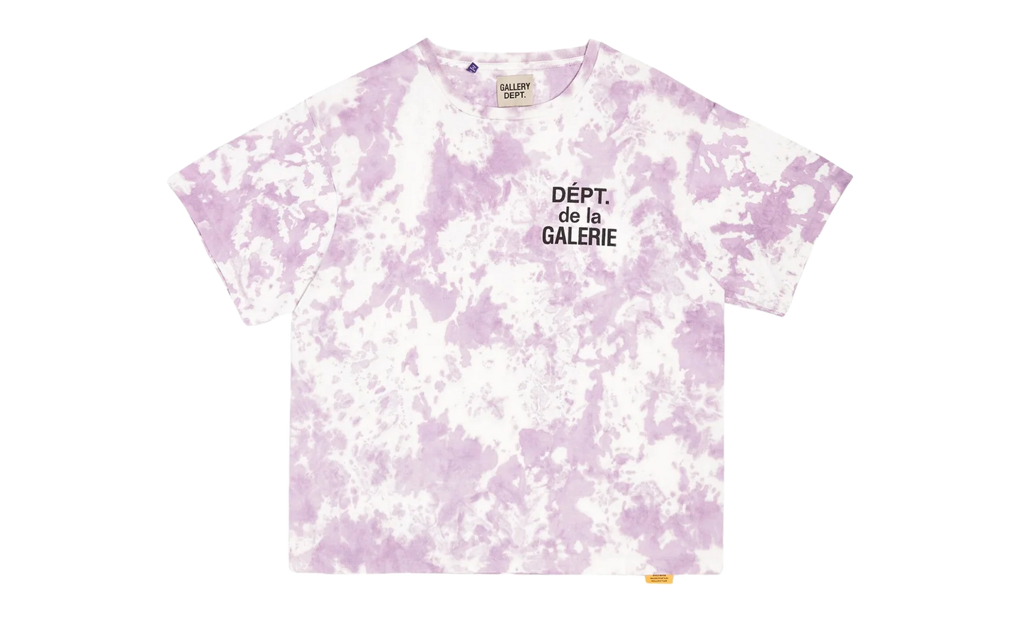 French T-Shirt "Lavender Tie Dye" GD056